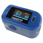 Medsource Pulse Oximeter, Fingertip, Color OLED, Length: 2 9/32 in MS-74002