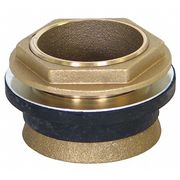 Kissler Toilet Spud, 1-1/2", Brass, Brass 57-0520