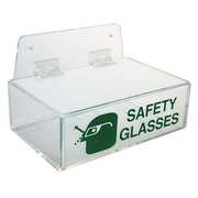 Zoro Select Eyewear Dispenser, Tray, Acrylic, 6 Pairs 23Z418