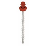 ACORN INTERNATIONAL Wood Screw, #9 X 3", 3 in, Barn Red Metal 250 PK SW-MW3BR250