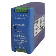 Dinergy DC Power Supply 24 to 28VDC 40.5MM Width MDP30-24A-1C