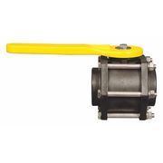 Apache Full Port Bolted Poly Ball Valve, 2" 49030010