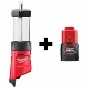 Milwaukee Tool Cordless Work Light, Battery Incl, 1 lb 2362-20, 48-11-2420