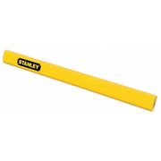 Stanley Carpenter Pencil, #2, Flat, Yellow 47-350