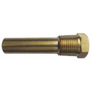 Zoro Select Industrial Thermowell, Brass, 5/8-18 UNF 24C480