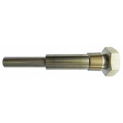 Zoro Select Industrial Thermowell, Brass, 1-1/4-18 24C455