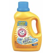 Arm & Hammer Laundry Detergent, 62.5 oz Jug, Liquid, Fresh, 6 PK 33200-00107