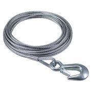 Dutton-Lainson Winch Cable w/Hook, 25 Ft. x 3/16 In 6210