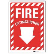 Lyle Fire Extinguisher Sign, 10x7 In. U1-1010-RD_7X10