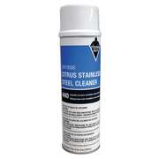 Tough Guy Stainless Steel Cleaner, Citrus, 20 oz. 24Y898