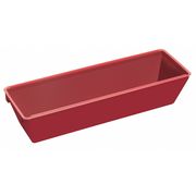 Hyde Drywall Mud Pan, 12-1/2 In, Plastic, Red 09060