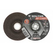 Walter Surface Technologies Cut/grind Wheel, T27 4"x1/8"x3/8" 08B412