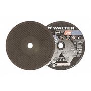 Walter Surface Technologies Cut/Grind Wheel, T1 4"x1/16"x3/8" A-60 11L417