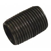 Jones Stephens 3/4" Close Black Pipe Nipple 30700