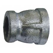 Jones Stephens Galvanized Reducer Coupling, 1 X 3/4 In G1650159