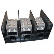 Mersen Pwr Dist Block, 620A, 3P, 2P Secondary, 600V MPDB69123