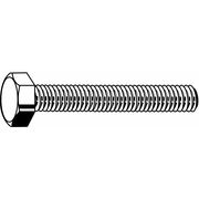 ZORO SELECT Not Graded, M10-1.50 Hex Head Cap Screw, Plain Stainless Steel, 16 mm L, 50 PK M55010.100.0016