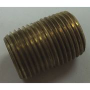 Mi-T-M Brass Nipple, 1/2 In Close 23-0019