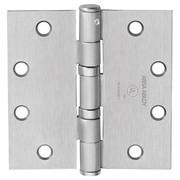 Mckinney 2 1/4 in W x 4 1/2 in H Dull Chrome Door and Butt Hinge TA2714 NRP 4-1/2" X 4-1/2