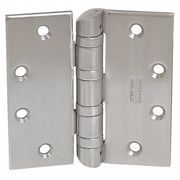 Mckinney 2 1/4 in W x 4 1/2 in H Satin Stainless Steel Door and Butt Hinge HT4A3386 32D