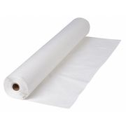 Zoro Select Table Cover, Plastic, 40in.x300ft., White 114000