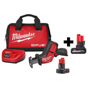 Milwaukee Tool M12 HACKZALL Kit w M12 XC5.0 Battery 2520-21XC, 48-11-2450