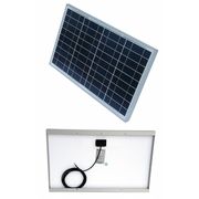 Solartech Power Polycrystalline Solar Panel, 30 W, 17.3V DC, 1.77 A, 36 Cells, Open End SPM030P-A