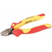 Wiha 6 3/8 in Diagonal Cutting Plier Flush Cut Insulated 32933