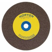 Norton Abrasives Grinding Wheel, 8 in. Dia, AO, 36/46G, Brown 07660788278
