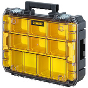 Dewalt Tool Box with 7 compartments, Plastic, 5 in H x 13 in W DWST17805