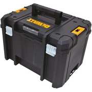 Dewalt TSTAK VI Deep Tool Box, Plastic, Black, 17 in W x 12 in D x 13 in H DWST17806