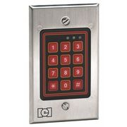 Linear Access Keypad Weatherized, 2-3/4inW, White 212W