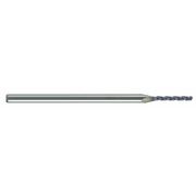 Melin Tool Co Carbide Micro End Mill, Ball, 0.015x1/8", Number of Flutes: 3 EMG-.015-LF8-B-ALTIN