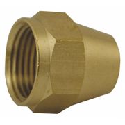 Jones Stephens Brass Short Flare Nut, 1/2" Pipe Size F40005