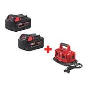 Milwaukee Tool Battery Kit, with Charger 48-11-1852, 48-59-1806