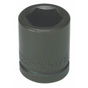 Wright Tool 3/4 in Drive Impact Socket 2 1/2 in Size, Standard Socket, black oxide 68102