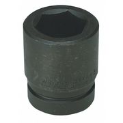 Wright Tool 1 in Drive Impact Socket 1 5/8 in Size, Standard Socket, black oxide 8852