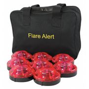Flarealert LED Road Flare Kit, 0.5 Watt, Red B8RB2ONLY