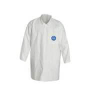 Dupont Tyvek 400 Disp. Lab Coat, 4XL, White, PK30 TY212SWH4X003000