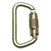 Werner Carabiner, Steel, Gold A100301