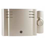 Ge Door Chime, Wireless, 8 Melody, 1 Button 19303