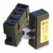 Eaton Bussmann Finger Safe Fuse Block, J UL Class, 1 Poles, 1 to 100A Amp Range, 600V AC/300V DC Volt Rating TCFH100N