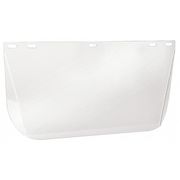 Condor Faceshield Visor, Polycarb, Clr, 8x15-1/2in 2AUB6