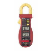 Amprobe Clamp Meter, LCD, 600 A, 1.3 in (33 mm) Jaw Capacity, Cat III 600V Safety Rating ACD-14 TRMS-PLUS