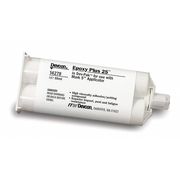 Devcon Epoxy Adhesive, Epoxy Plus 25 Series, Gray, Tube, 1:1 Mix Ratio, 24 hr Functional Cure 14278