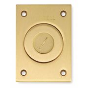 Hubbell Wiring Device-Kellems Electrical Box Cover, 1 Gangs, Rectangular, Brass S2425
