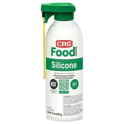 Crc Multi-Purpose Food Grade Silicone Lubricant, H1 Food Grade, -40 to 400 Degree F, 10 Oz Aerosol Can 03040