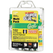 Super Glue Instant Adhesive, Original Gel Series, Clear, 0.07 fl oz, Tube, PK12 15185