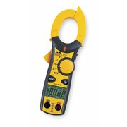 Ideal Clamp Meter, LCD, 600 A, 1.5 in (38 mm) Jaw Capacity, Cat III 600V Safety Rating 61-746