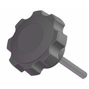 Innovative Components Fluted Knob with Screw, 1/2-13 Thread Size, 2"L, Steel GN8C2000F6---21